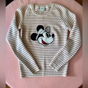 Lacoste x Disney Minnie Mouse Tennis Edition Striped Wool Sweater 🐭🎾